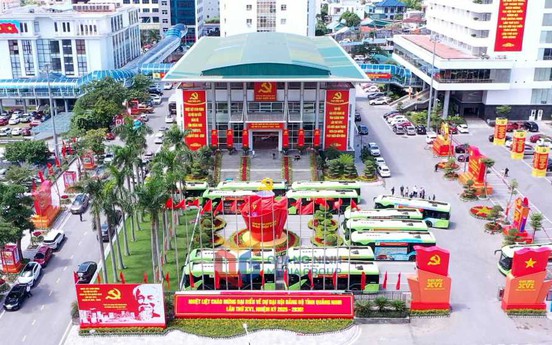 Quảng Ninh: Đại hội đại biểu Đảng bộ Quảng Ninh lần thứ XVI diễn ra từ 25 - 27/9