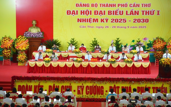 Đại hội đại biểu Đảng bộ TP. Cần Thơ lần thứ I, nhiệm kỳ 2025 - 2030 diễn ra phiên họp trù bị