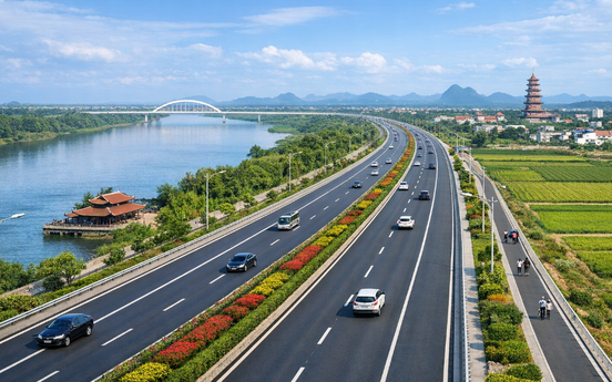 Tuyến đường tâm linh văn hóa gần 10.000 tỷ bên bờ tả sông Hồng sẽ hoàn thành trong năm sau