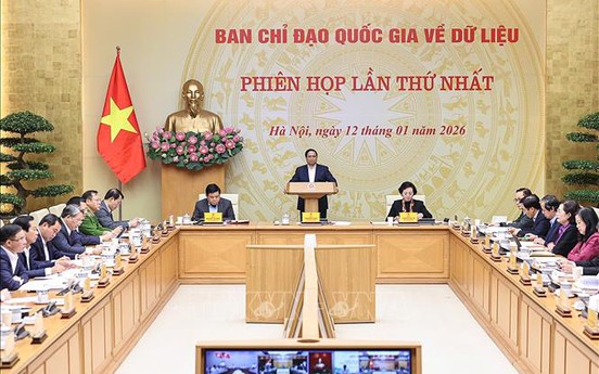 Thủ tướng Phạm Minh Chính chủ trì Phiên họp thứ nhất, Ban Chỉ đạo quốc gia về dữ liệu