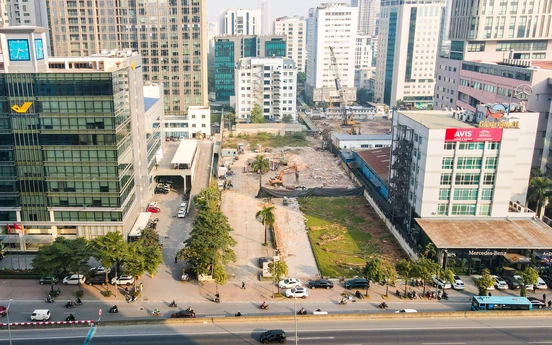 Hà Nội: Cận cảnh khu đất làm trụ sở làm việc số 9 Phạm Hùng được chuyển đổi xây căn hộ, khách sạn