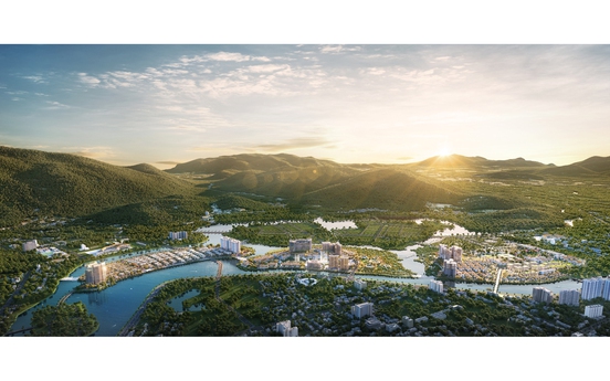 Quy hoạch 3 đảo “Bắc - Trung - Nam” tạo nên hệ tiện ích “live-work-play” của Charmora City