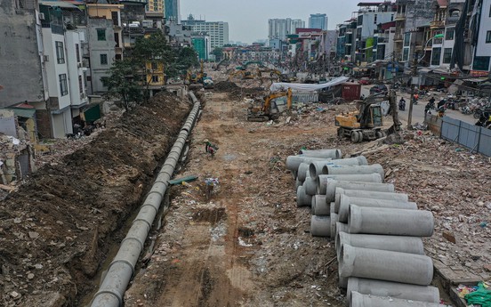 Ấn định thời điểm thông tuyến đường vành đai ‘đắt nhất hành tinh’ ở trung tâm Hà Nội