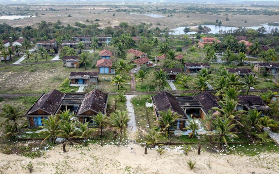 Cảnh nhếch nhác, lãng phí tại dự án resort ven biển, tọa lạc gần sân bay thứ 2 của TP rộng nhất Việt Nam