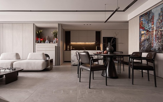 Sống chậm trong căn hộ tối giản và có chiều sâu giữa TP sầm uất bậc nhất phía Nam