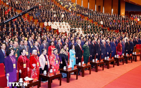 Thông tin về phiên khai mạc Đại hội đại biểu toàn quốc lần thứ XIV của Đảng