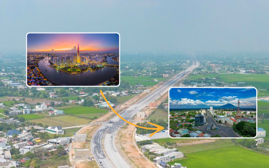 Sắp thông xe trục giao thông chiến lược 4.800 nối nhịp TP giàu nhất Việt Nam với tỉnh giáp biên giới Campuchia