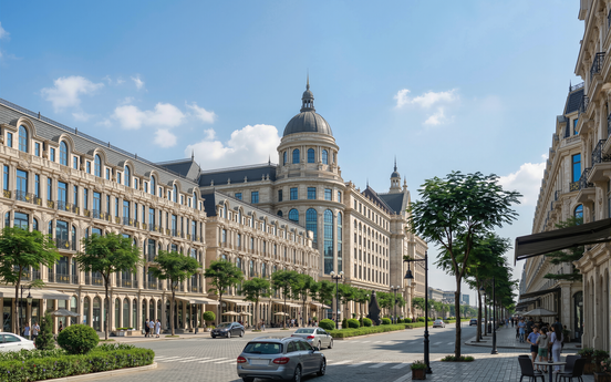 Mở bán dự án nhà phố hàng hiệu trên trục Tây Thăng Long của Sunshine Group: Vốn tự có chỉ từ 2,3 tỷ đồng