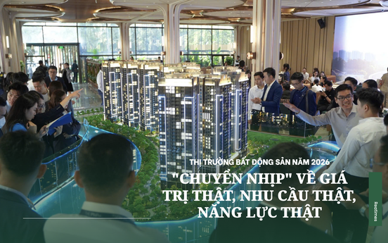 Thị trường bất động sản năm 2026: 'Chuyển nhịp' về giá trị thật, nhu cầu thật, năng lực thật