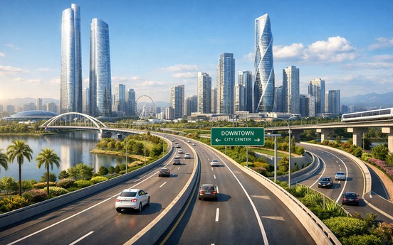 Tỉnh lớn thứ 2 Việt Nam chi hơn 600 tỷ mở trục giao thông chiến lược nối 2 KĐT