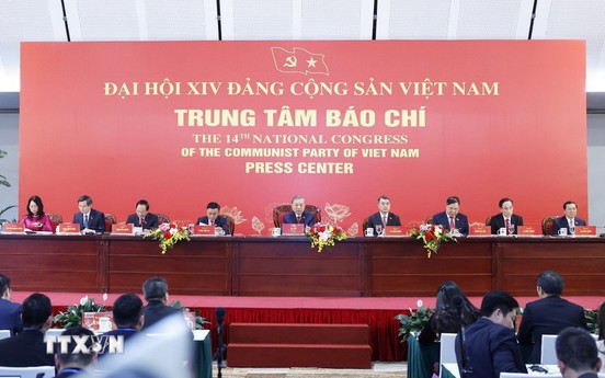Tổng Bí thư Tô Lâm chủ trì họp báo quốc tế công bố kết quả Đại hội XIV của Đảng