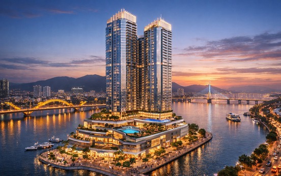 Bắt đầu triển khai dự án khu phức hợp 35 tầng sở hữu 4 mặt tiền ven dòng sông biểu tượng của TP đáng sống nhất Việt Nam