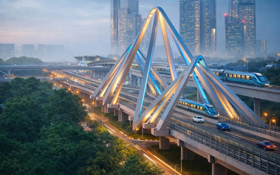 Thành phố giàu nhất Việt Nam sắp hình thành đường trên cao rộng 60m, khơi thông kết nối toàn khu Nam