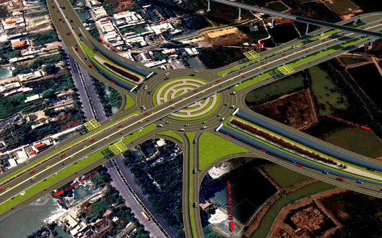 Nút giao 3.000 tỷ đầu tiên tại Việt Nam thiết kế theo tiêu chuẩn quốc tế như Singapore dự kiến hoàn thành sớm 6 tháng