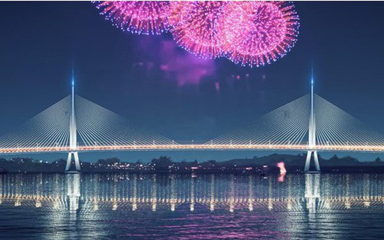 Cầu gần 11.500 tỷ nối 2 tỉnh thành giàu có nhất Việt Nam: Trụ tháp vút cao, tựa ‘bảo kiếm’ vững chãi giữa lòng sông