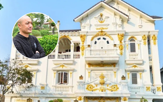 Biệt thự dát vàng của 'đại gia trại lợn': Rộng hàng nghìn m2, bên trong có trực thăng và du thuyền mạ vàng