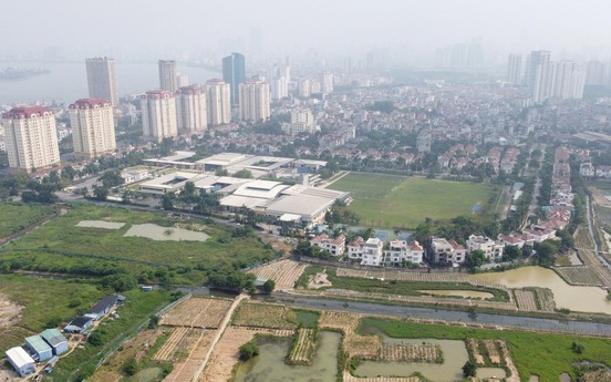 Dự án chống ngập khu đô thị cao cấp Hà Nội được phép xây cống qua đê sông Hồng