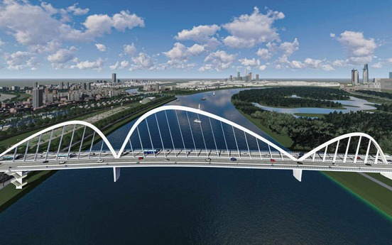 Thành phố giàu nhất Việt Nam sắp làm cây cầu hơn 5.000 tỷ đồng giải cứu kẹt xe phía Nam, nối thông với phía Đông