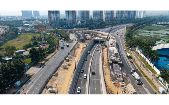 Ngày mai, chính thức thông xe hầm chui tại nút giao nghìn tỷ lớn nhất TP. HCM