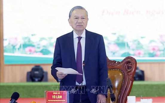 Tổng Bí thư Tô Lâm: Tiếp tục đoàn kết, quyết tâm hành động, xây dựng Điện Biên phát triển nhanh, bền vững hơn