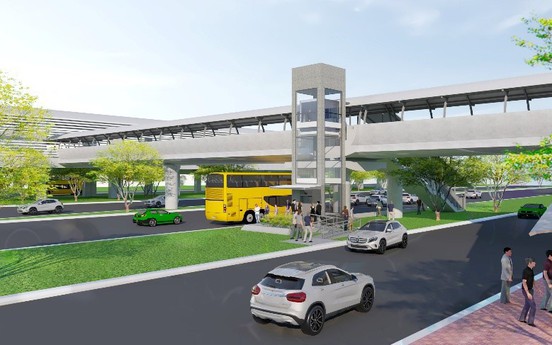 TP.HCM: Khởi công dự án lắp đặt thang máy tại các cầu vượt bộ hành tuyến metro Bến Thành - Suối Tiên