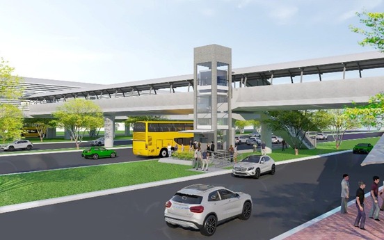 TP. HCM khởi công lắp đặt 8 thang máy tại 7 cầu vượt bộ hành dọc tuyến Metro số 1