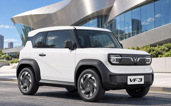 VinFast VF 3: Xe thứ hai gọn gàng, tiện dùng chung trong gia đình