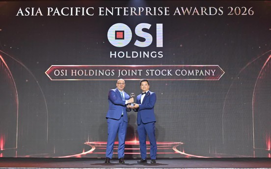 OSI Holdings được APEA vinh danh Thương hiệu truyền cảm hứng 2026