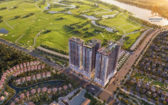 Sức hút của căn hộ cao tầng Newtown Diamond từ lợi thế tầm nhìn đa lớp
