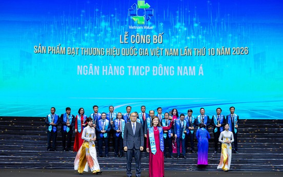 SeABank lần thứ 4 liên tiếp được vinh danh Thương hiệu Quốc gia Việt Nam