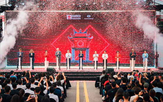 Chính thức khai mạc giải Giải Marathon Quốc tế Hà Nội Techcombank mùa thứ 5