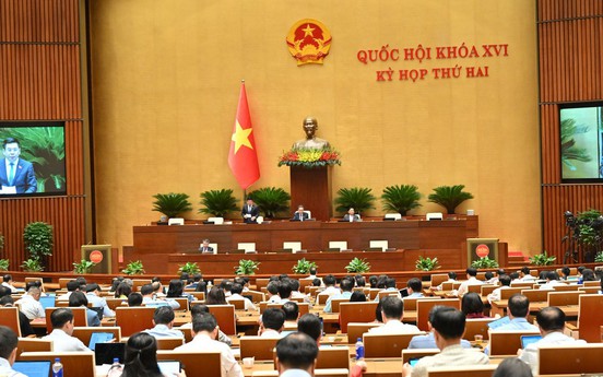 Quốc hội nghe báo cáo về 2 dự án: Luật Nhà ở (sửa đổi) và Luật Kinh doanh bất động sản (sửa đổi)