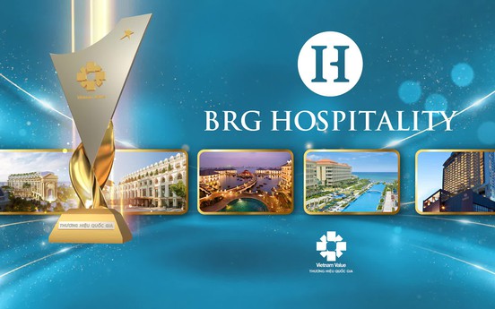 BRG Hospitality giữ vững vị thế Thương hiệu Quốc gia với 4 kỳ vinh danh liên tiếp