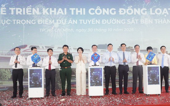 TP.HCM thi công đồng loạt tuyến đường sắt Bến Thành - Cần Giờ