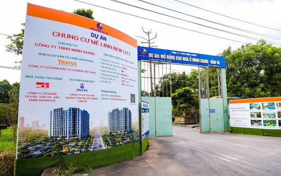Cận cảnh nhà ở xã hội vừa triển khai tại dự án Mê Linh New City từng "đắp chiếu" hơn 1 thập kỷ