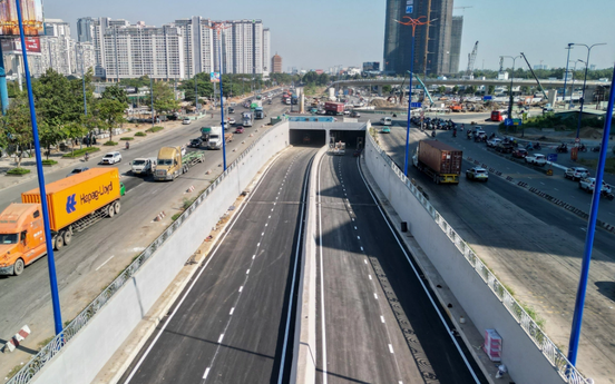 Hôm nay, chính thức thông xe hầm chui tại nút giao nghìn tỷ lớn nhất thành phố giàu nhất Việt Nam