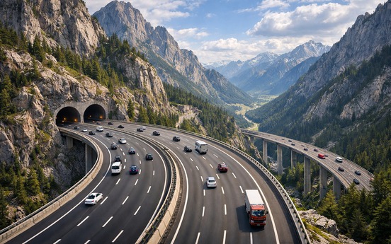 Bộ Xây dựng nói gì về đề xuất làm trục kết nối liên vùng mới gần 58.000 tỷ chạy xuyên qua dãy núi cao nhất Việt Nam?