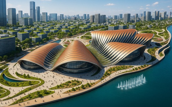 Việt Nam sắp có nhà hát 5.000 chỗ lớn bậc nhất Đông Nam Á: Được thiết kế bởi chuyên gia nước ngoài, biểu tượng mới của đô thị biển