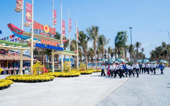 Vũng Tàu chính thức khai trương công viên giải trí bên biển lớn nhất Đông Nam bộ