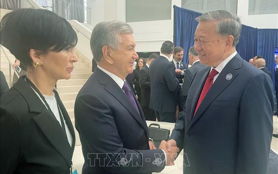 Tổng Bí thư Tô Lâm gặp lãnh đạo các nước nhân dịp tham dự cuộc họp khai mạc Hội đồng Hòa bình về Gaza