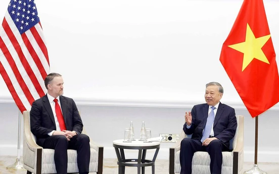 Tổng Bí thư Tô Lâm tiếp Trưởng đại diện Thương mại Hoa Kỳ Jamieson Greer