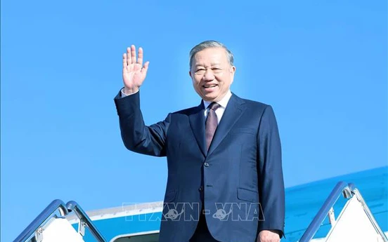 Tổng Bí thư Tô Lâm kết thúc chuyến tham dự Cuộc họp Khai mạc Hội đồng Hòa bình về Gaza