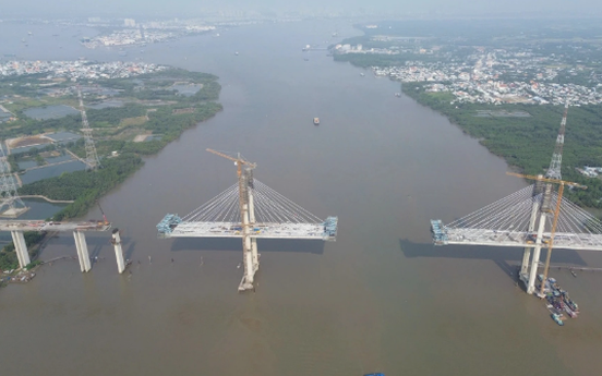 Chỉ vài tháng nữa, chính thức hợp long cây cầu dây văng nối thông miền Đông với miền Tây Việt Nam