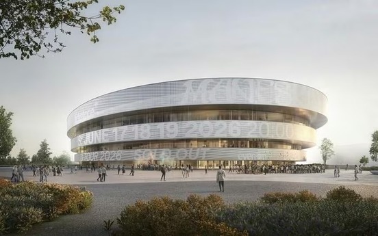 Sân vận động 16.000 chỗ vừa vận hành: Kiến trúc ấn tượng, biểu tượng mới của ‘kinh đô thời trang’