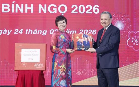 Tổng Bí thư Tô Lâm: TTXVN vươn lên ở tầm cao mới, xứng đáng là mạch máu thông tin tin cậy của đất nước