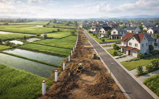 Từ nay, khi chuyển đất nông nghiệp lên thổ cư cần đặc biệt chú ý điều này