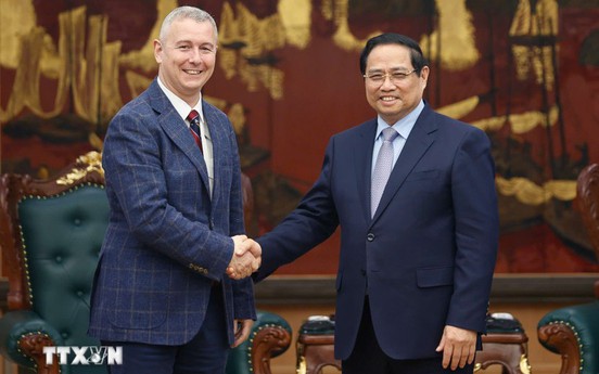 Thủ tướng Chính phủ Phạm Minh Chính tiếp Đại sứ Bỉ tại Việt Nam