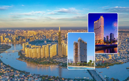 TP giàu nhất Việt Nam sắp có thêm 2 tòa tháp chọc trời: Tọa lạc trên trục di sản, sở hữu 143 trụ điêu khắc hướng biển