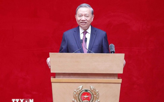 Tổng Bí thư Tô Lâm gặp mặt cán bộ Công an cao cấp nhân dịp Tết Nguyên đán 2026