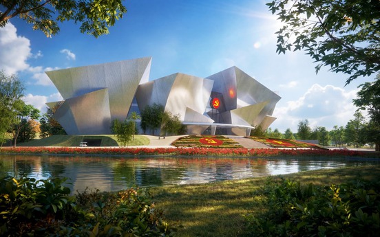 Việt Nam sắp có bảo tàng quy mô 12.000m2 với hình tượng lũy tre, bến nước: Công trình biểu tượng hướng tới kỷ niệm 100 năm thành lập Đảng